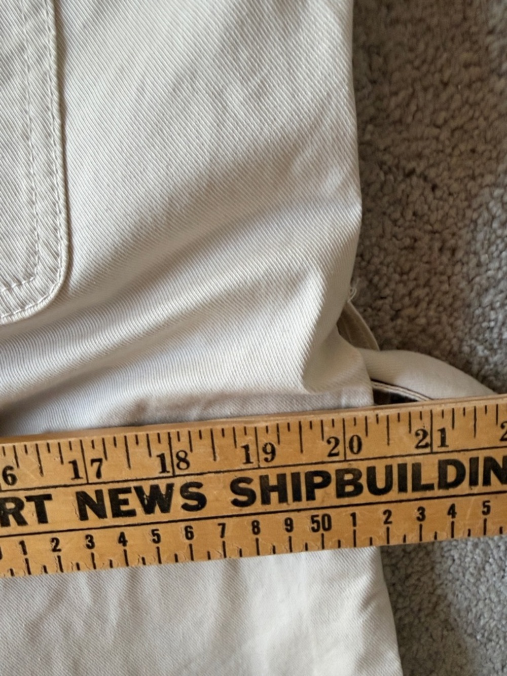 Banana Republic Twill Utility Midi Shirtdress Color: Stone Washed Size M NWT - Picture 13 of 14